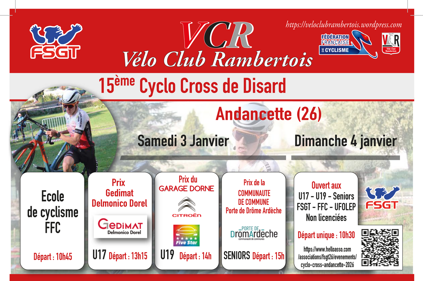 15e CYCLO CROSS DE DISARD