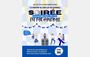 SOIREE DU FAR HANDBALL